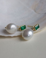 alt="Celine Baroque Pearl Earrings"