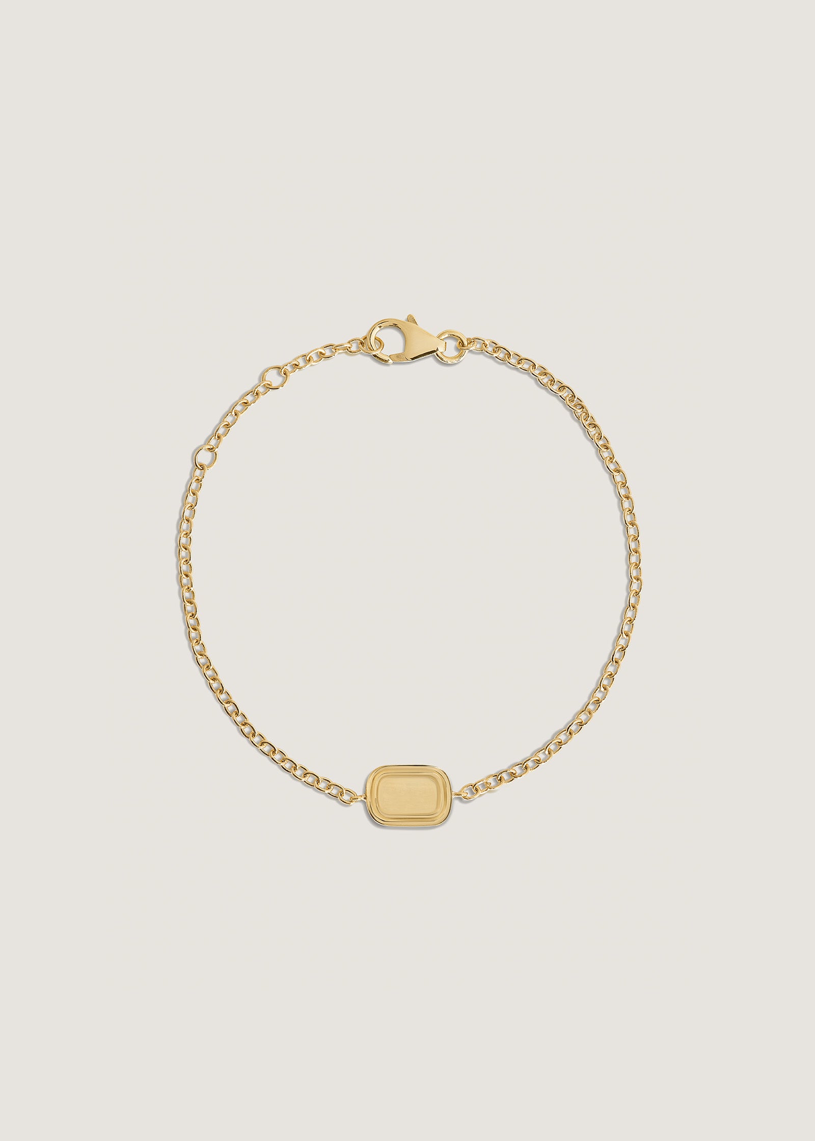 The Estate Bracelet Yellow Gold - ENGRAVING