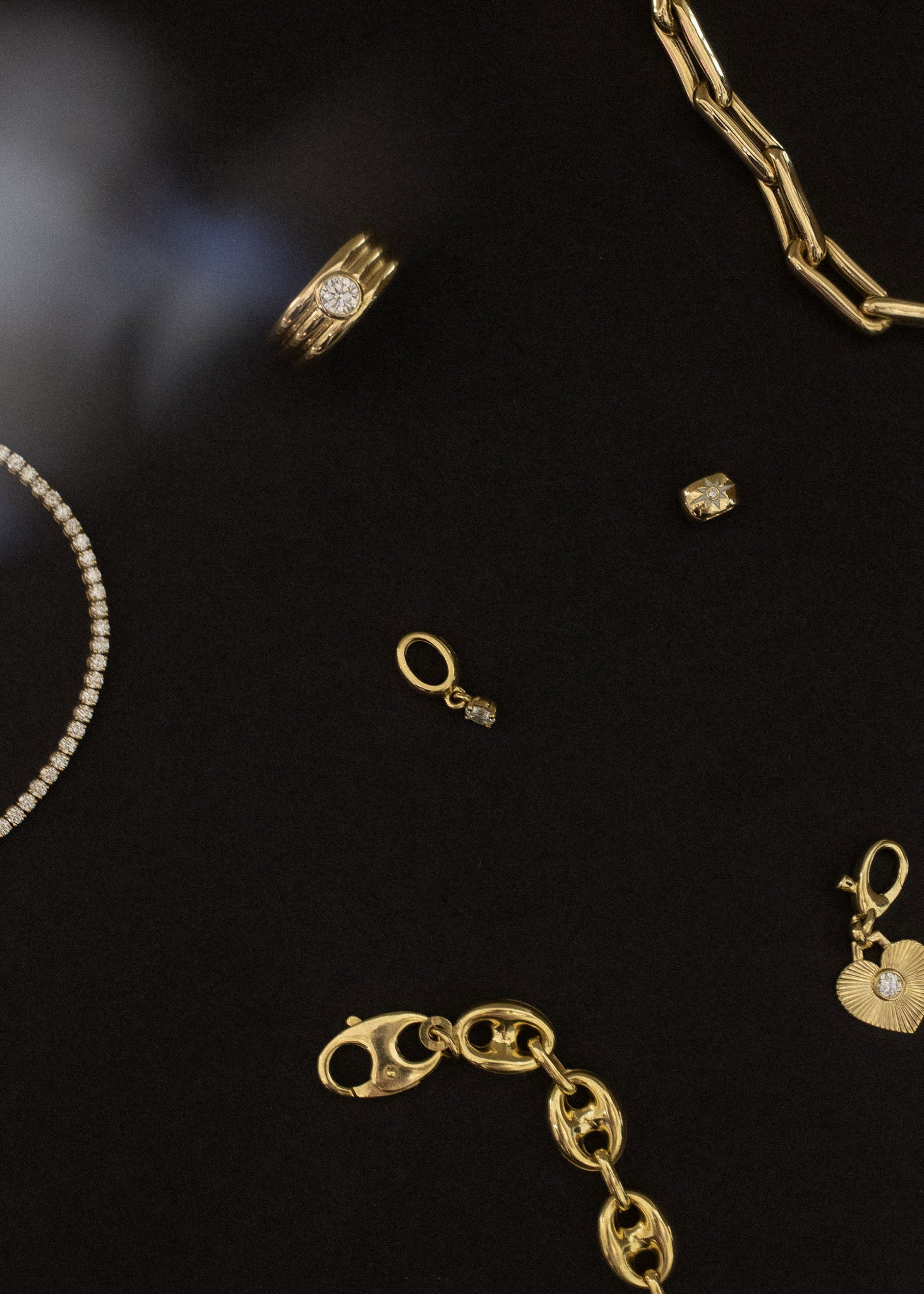 ネックレス・ペンダント ROMANTINUER SN189 Bold Link Chain Necklace Rome Bold Link Chain Necklace 14k Gold - Kinn