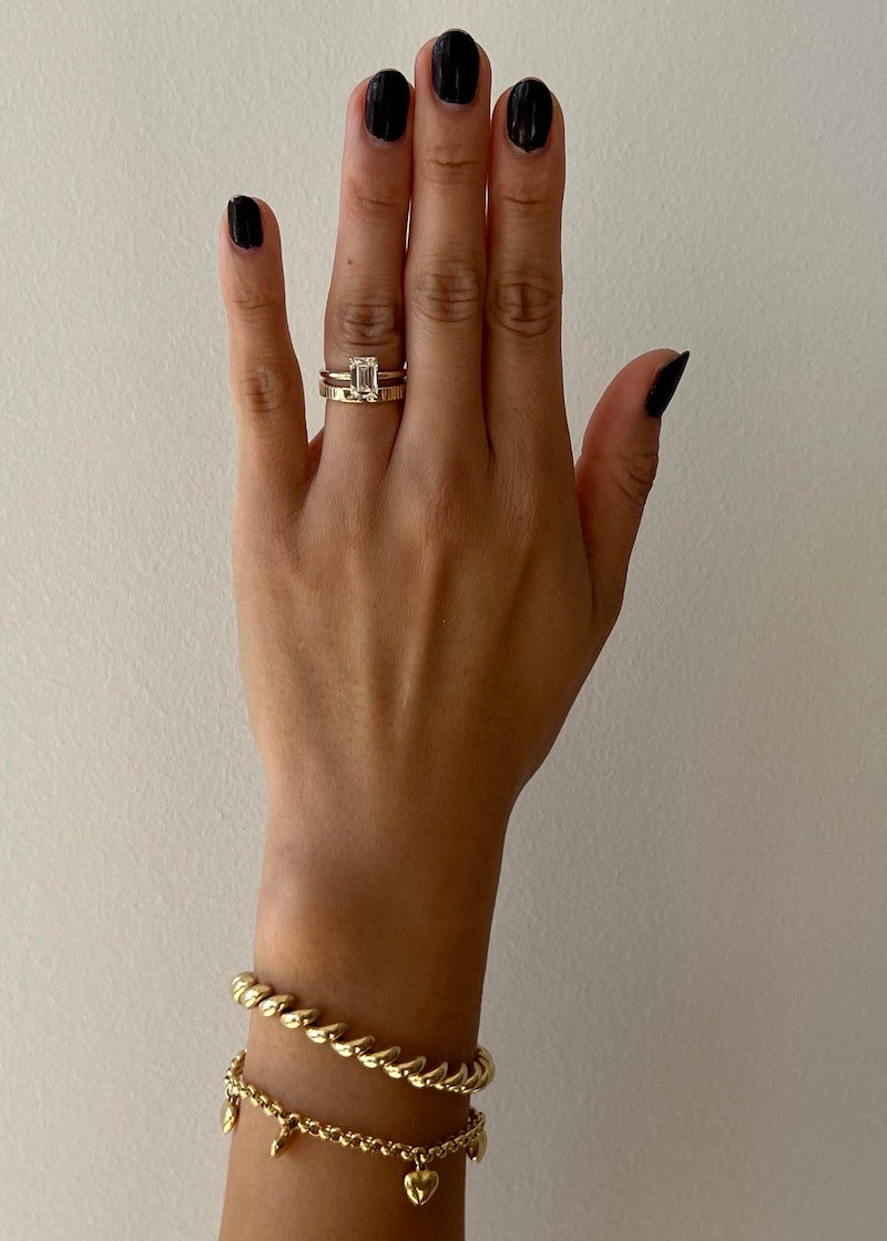 Annabelle s Love Letter Ring Engravable 14k Gold Kinn