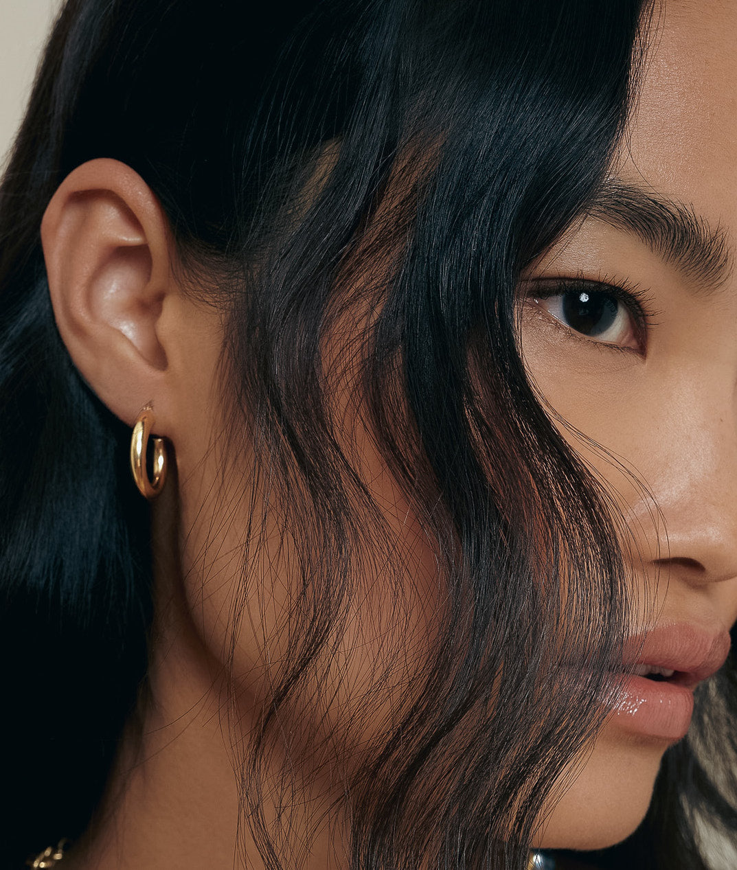 Classic Hoop Earrings Small Kinn