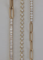 alt="Serena Diamond Tennis Link Bracelet I"