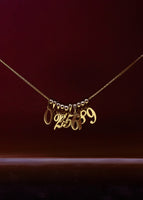 alt="Lucky Number Charm Pendant"