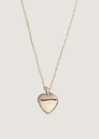 alt="Maison Heart Locket Necklace I"