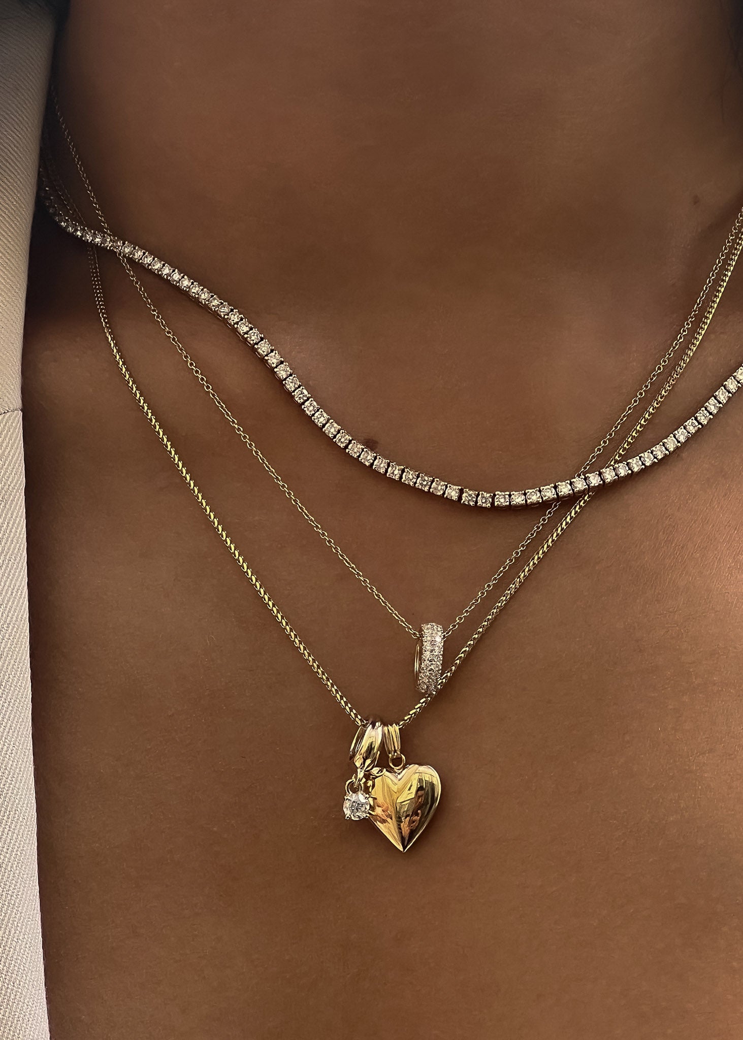 Milestone Drop Charm Diamond Kinn