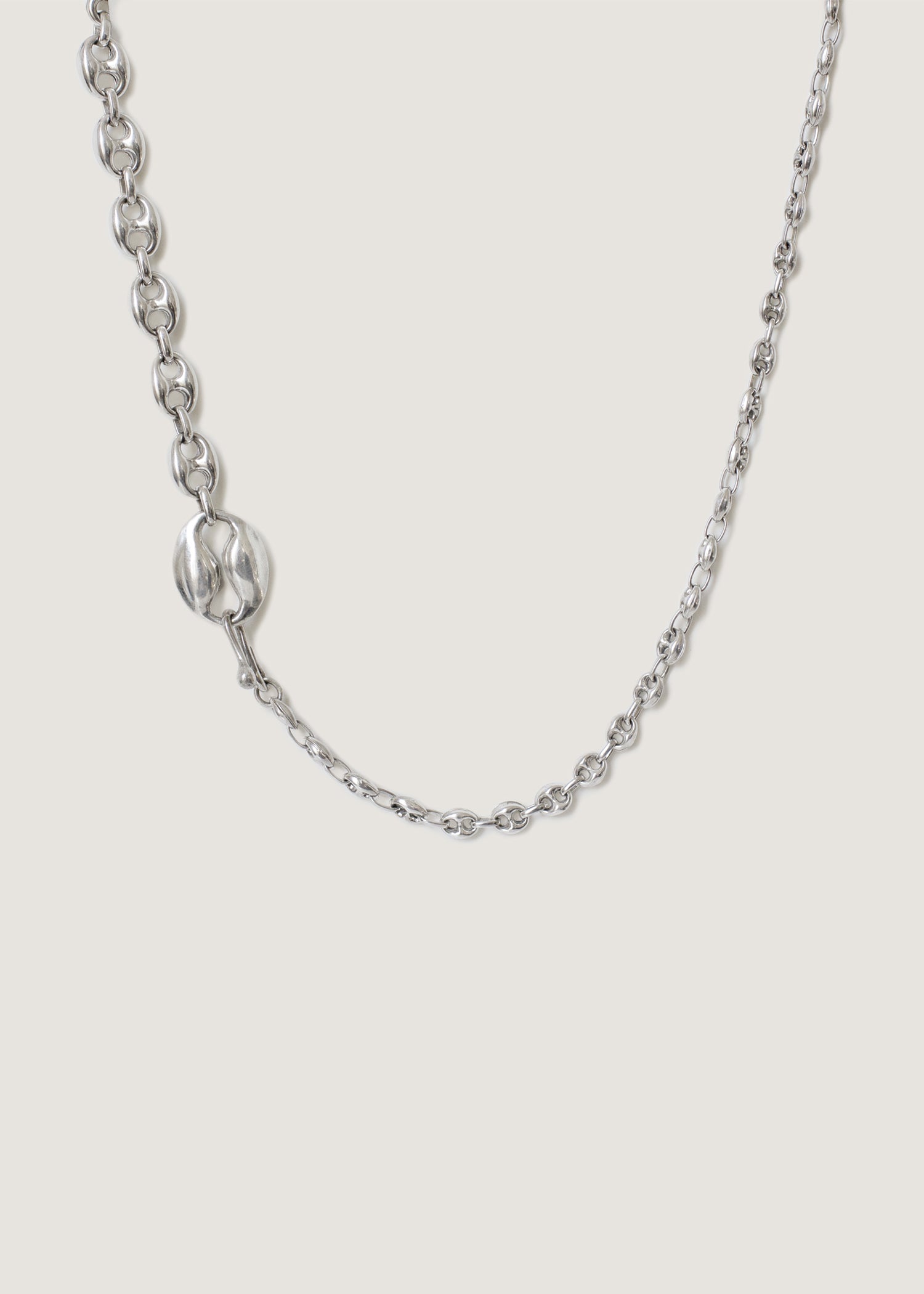 Iris Mariner Chain Necklace Silver