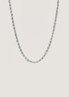 alt="Petite Puffed Mariner Chain Necklace"