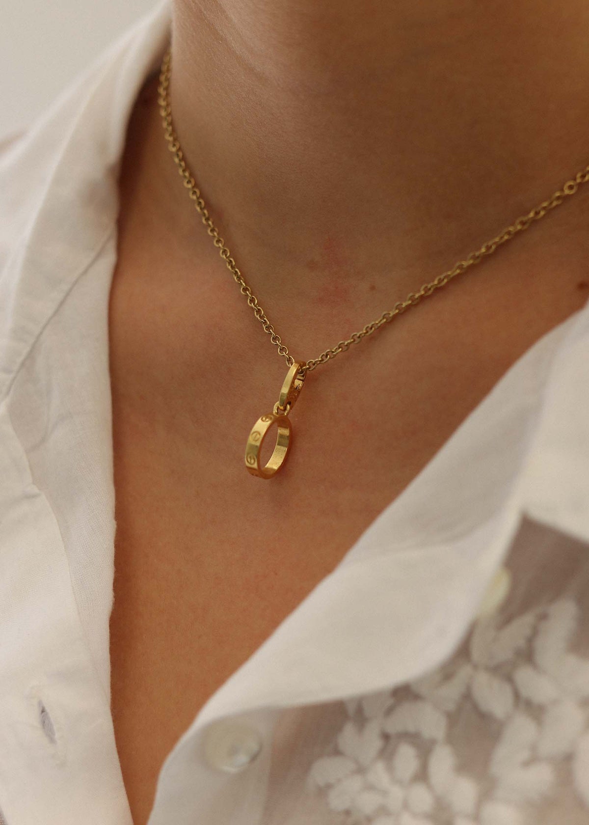 Vintage 18k Gold Cartier Love Charm