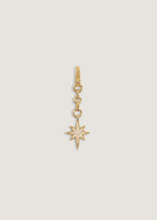 alt="Petite Diamond North Star Pendant"