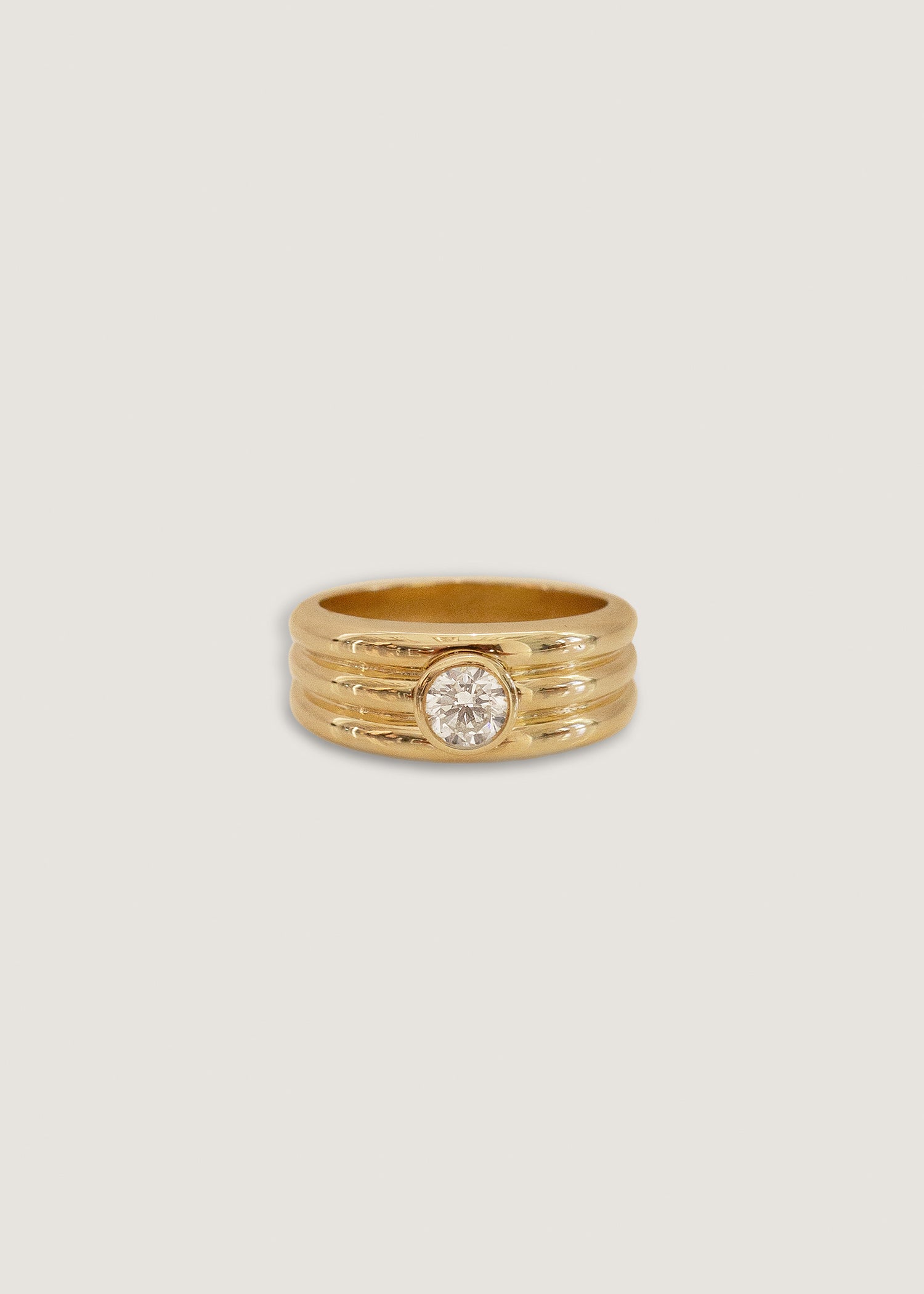 alt="Françoise Diamond Stacked Ellipse Ring I"