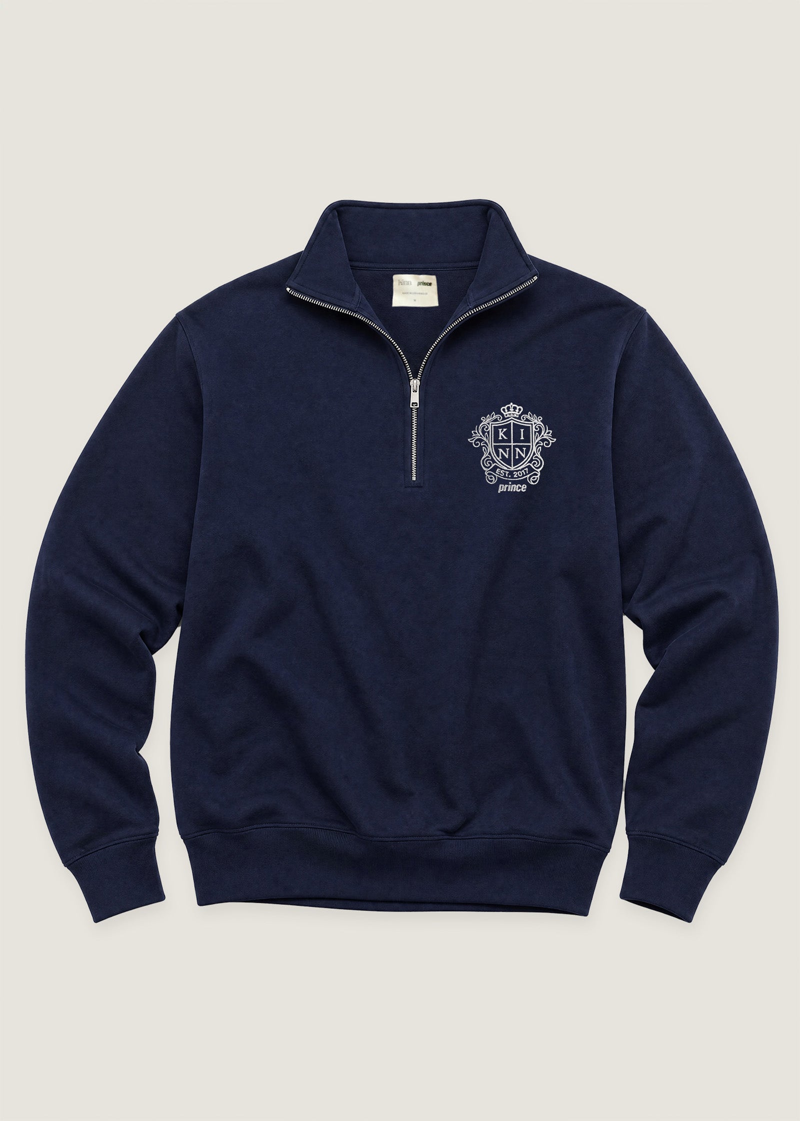 Kinn x Prince The Club Quarter-Zip Sweatshirt