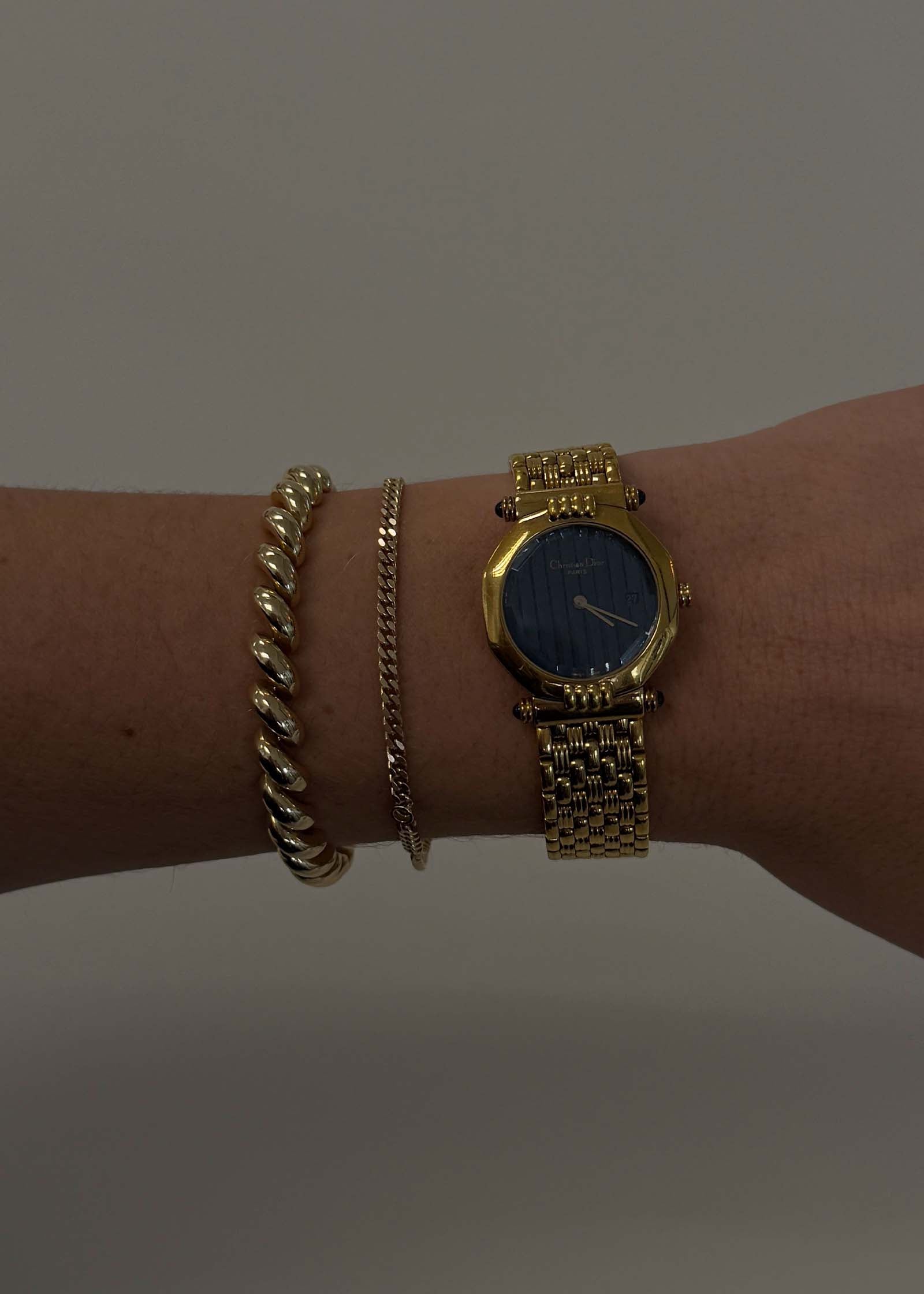 Kinn Vintage Christian Dior Gold Watch
