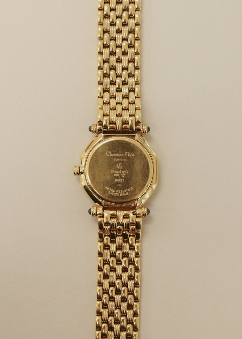 Kinn Vintage Christian Dior Gold Watch