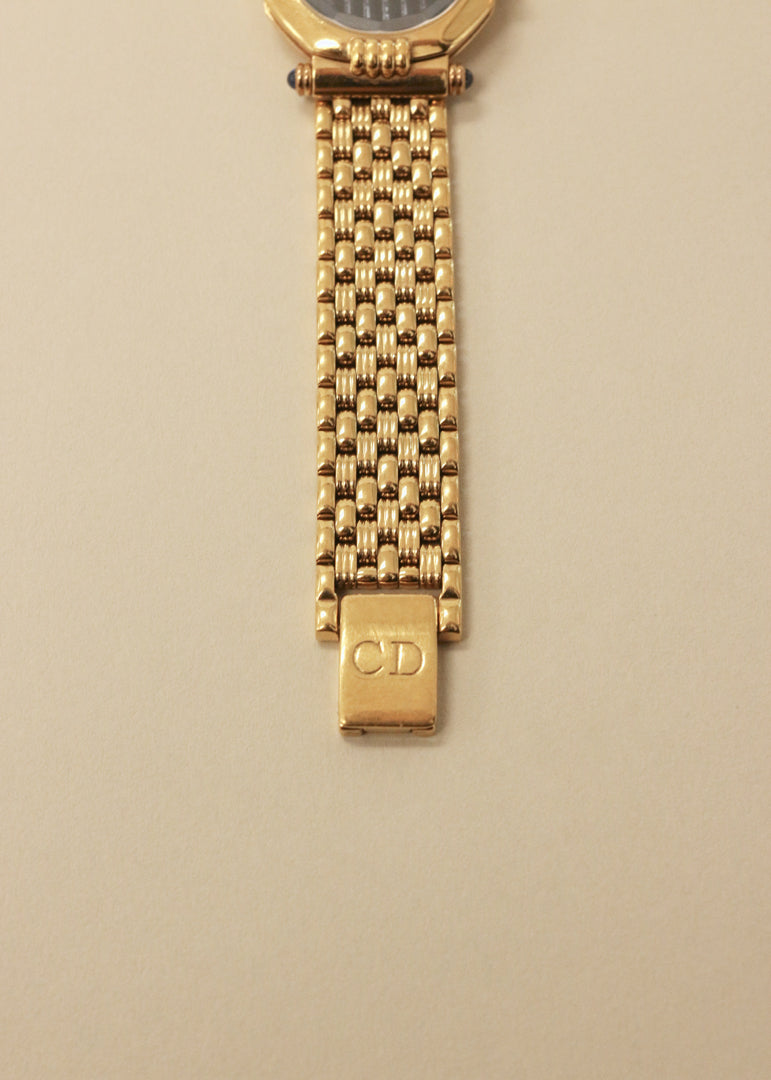 Kinn Vintage Christian Dior Gold Watch