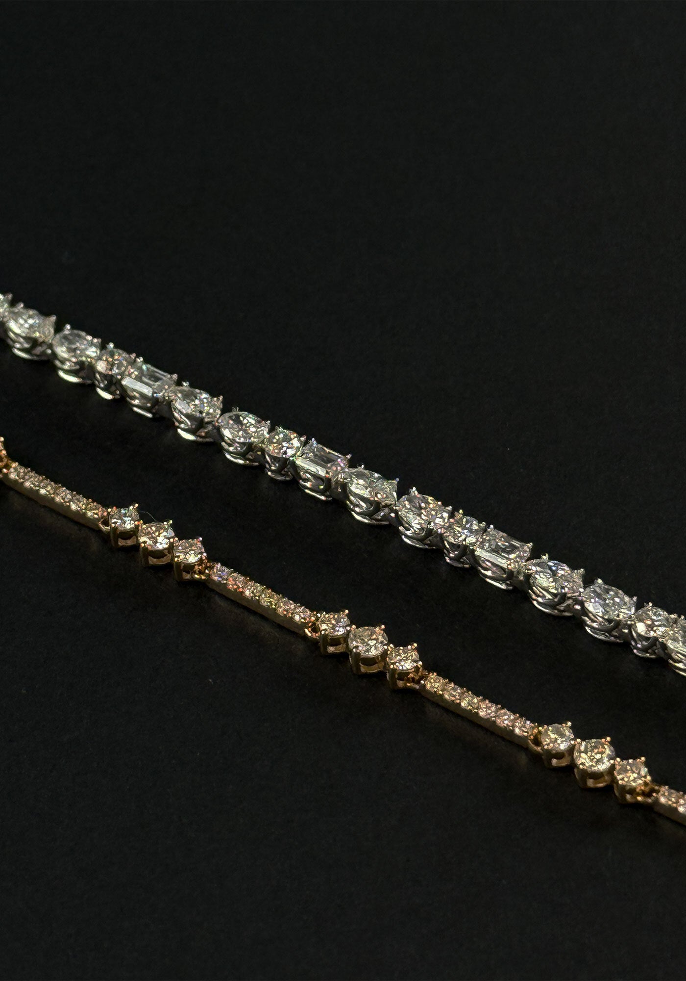 Esme 4ctw Fancy Shape Tennis Bracelet | Kinn Studio