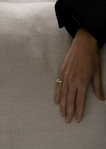 Pearl Signet Ring