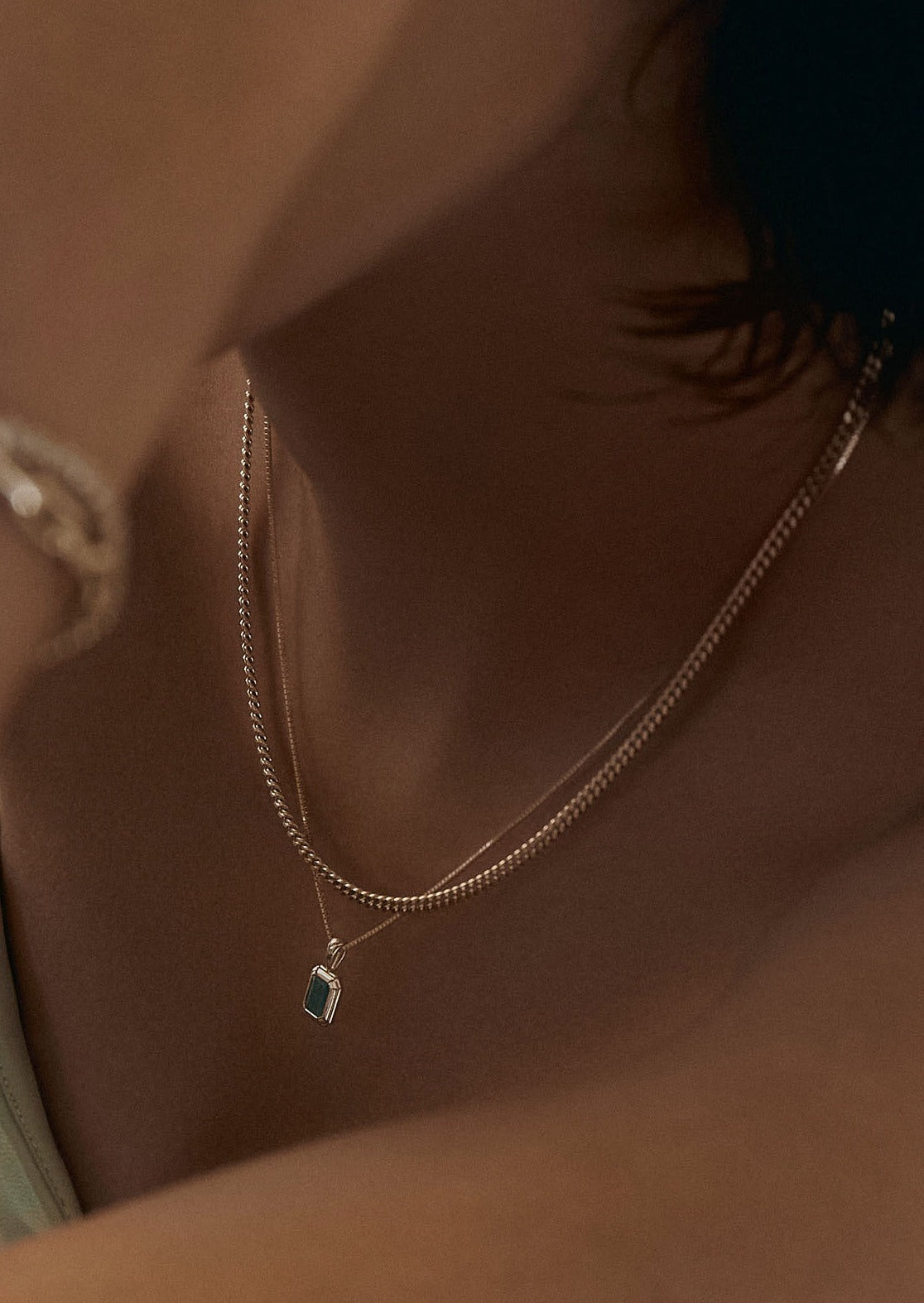 Capri Curb Chain Necklace I