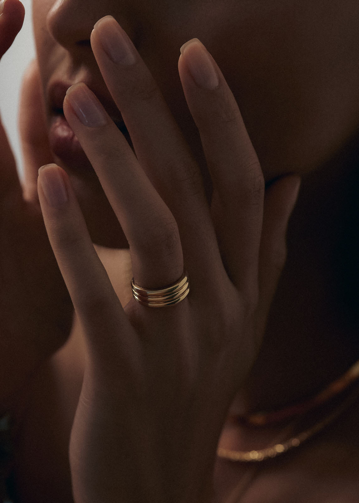 alt="Françoise Stacked Ellipse Ring I"