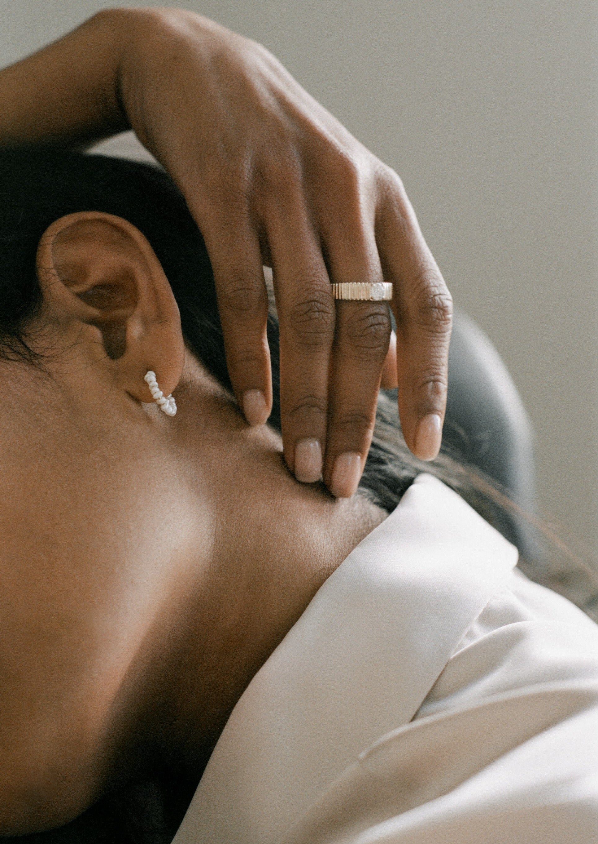 Biwa pearl earrings hotsell
