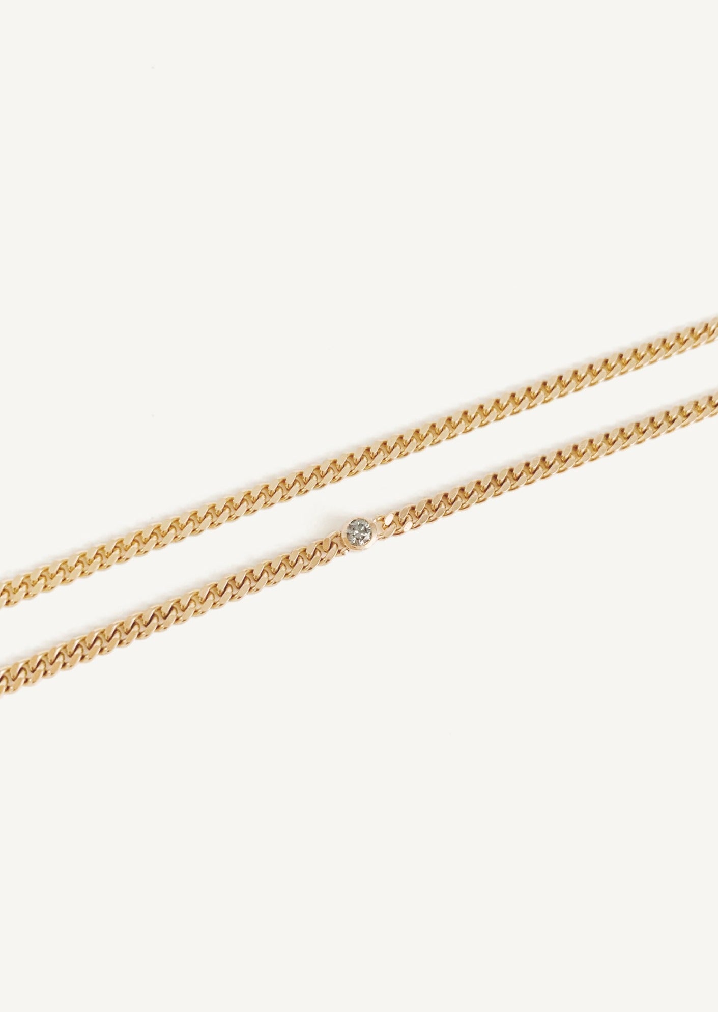 Kinn Capri Curb Chain Necklace III