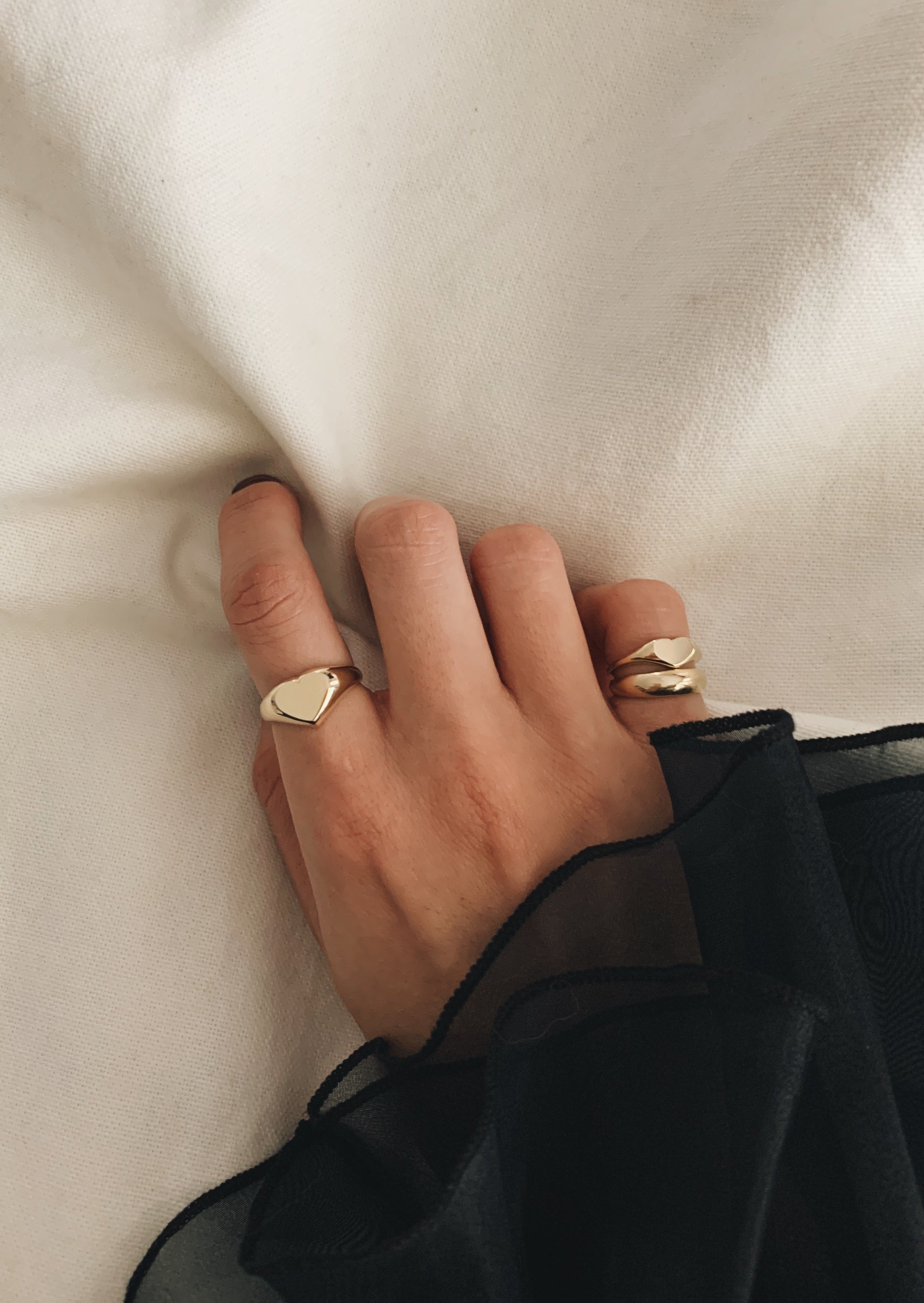 Heart signet hot sale
