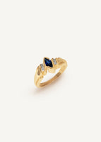 Vintage Marquise Sapphire Ring