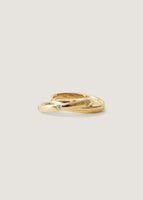 L'Amour Interlocking Ring - Gold & Gold