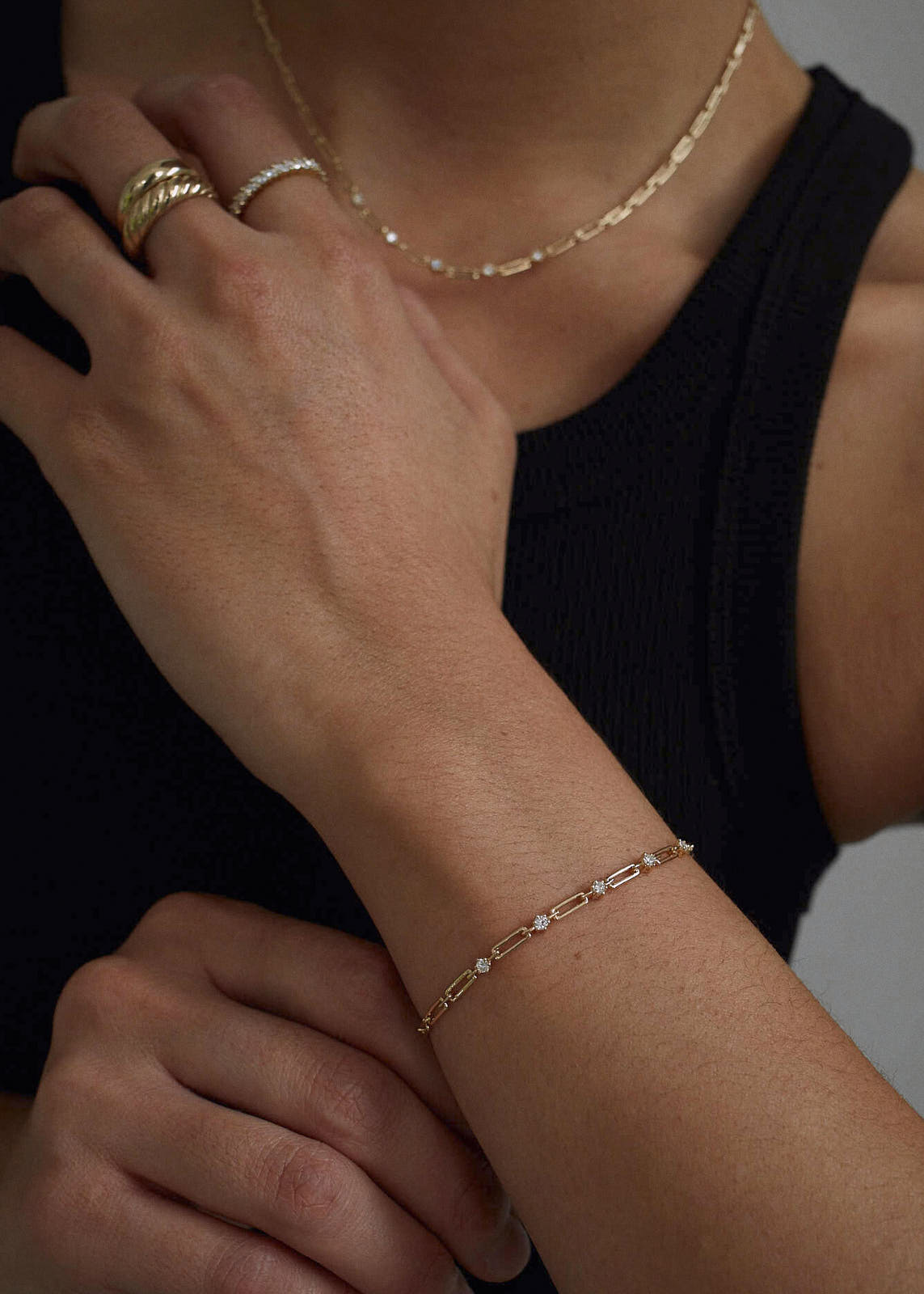 North Star V Anniversary Bracelet Diamond Kinn