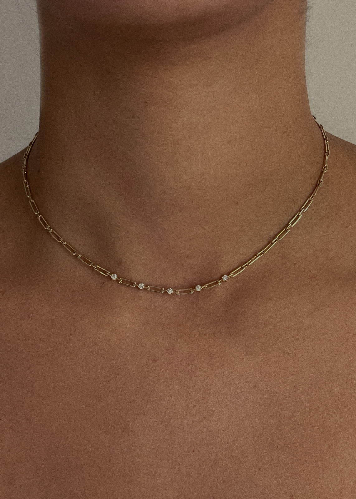 alt="North Star V Anniversary Necklace"