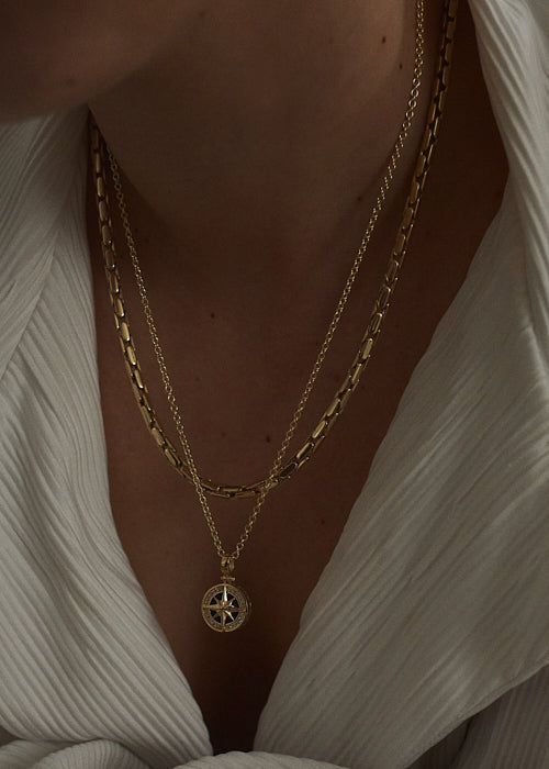 Theo Elongated Chain Necklace