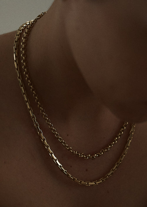 alt="Matis Rolo Link Chain Necklace"