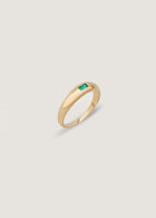 alt="Amelia Dome Ring III - Emerald"