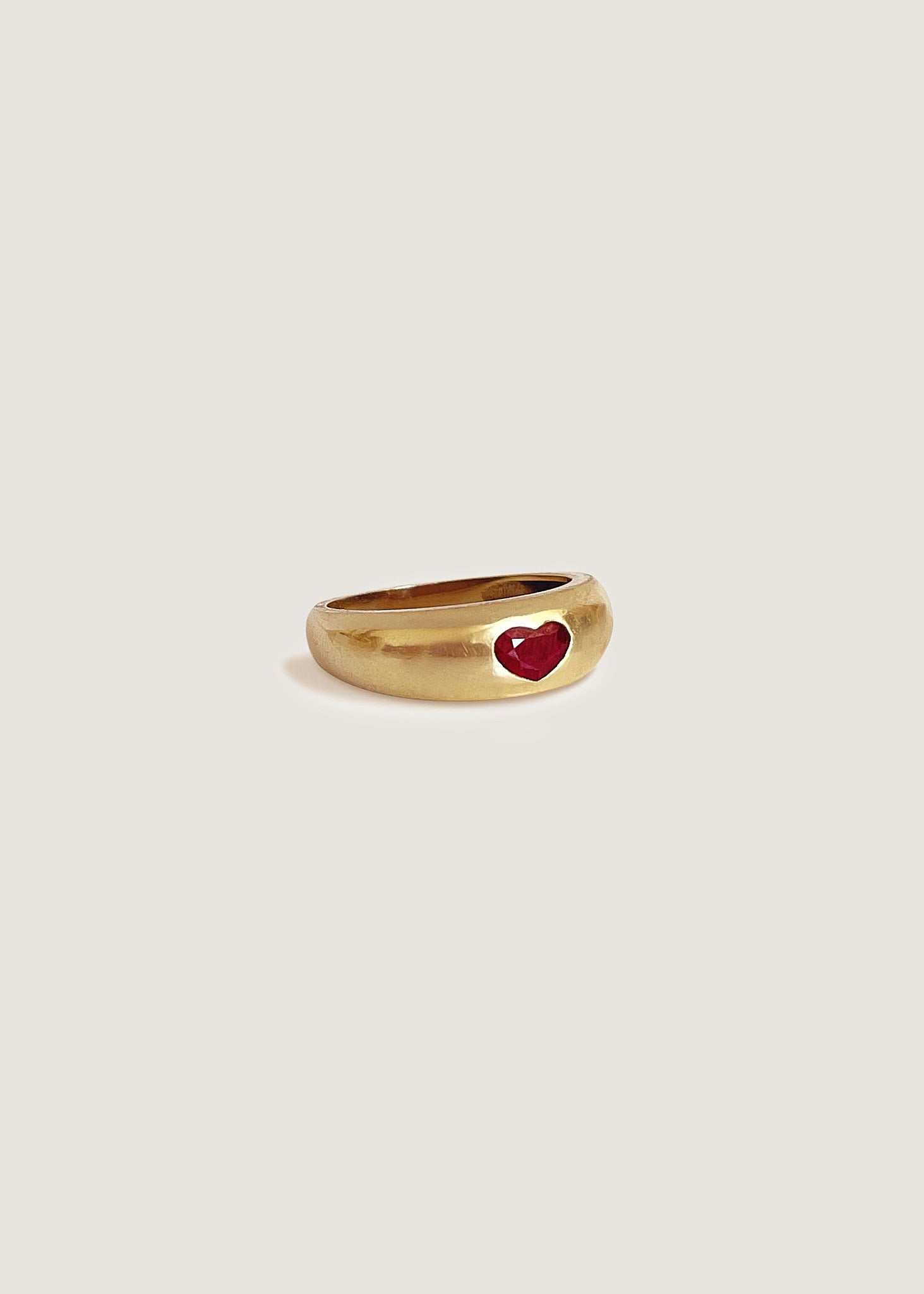 alt="Baby Kay Heart Dome Ring"