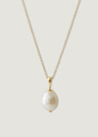 alt="Baroque Pearl Drop Necklace"