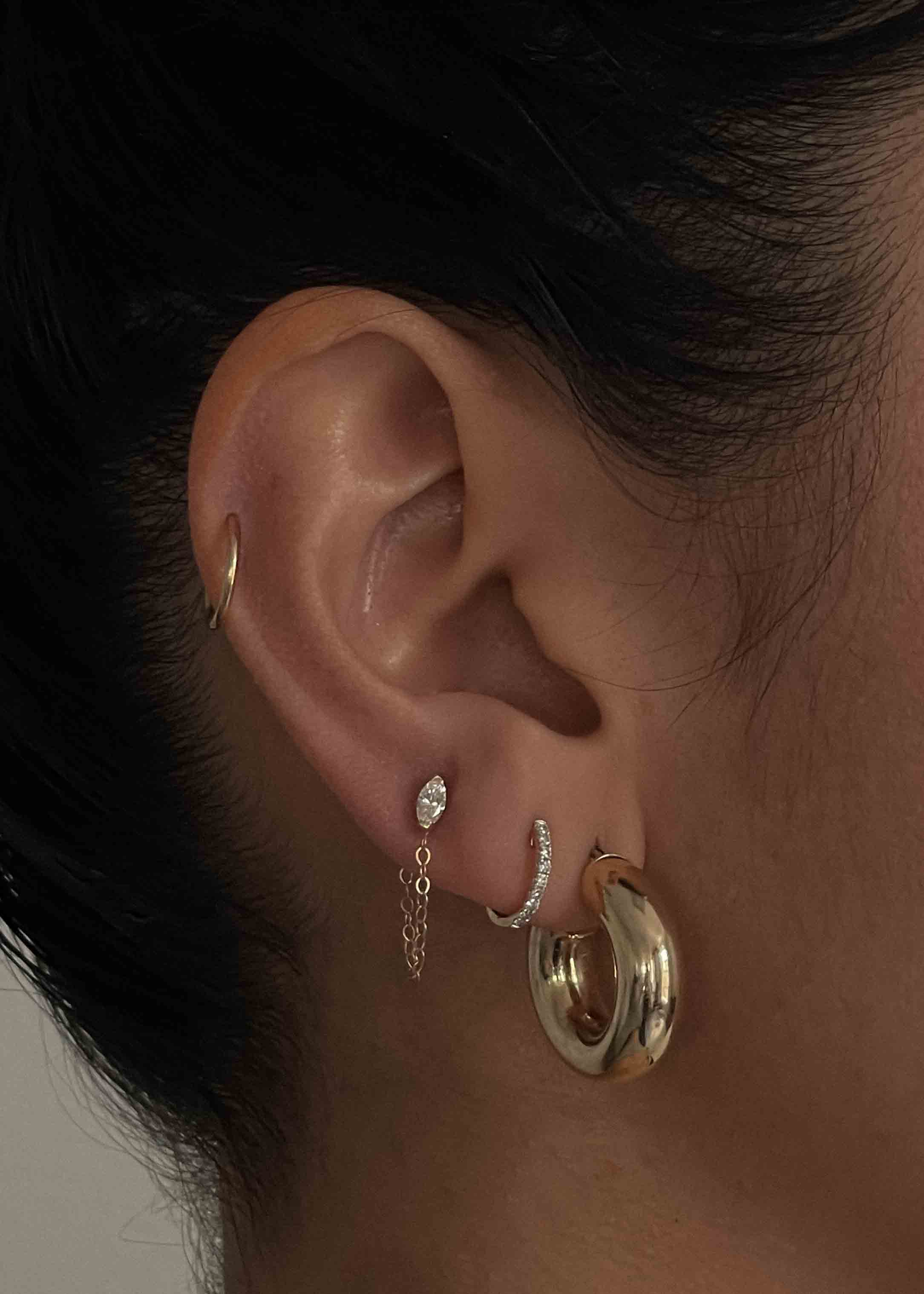 Extra small hoop earrings online
