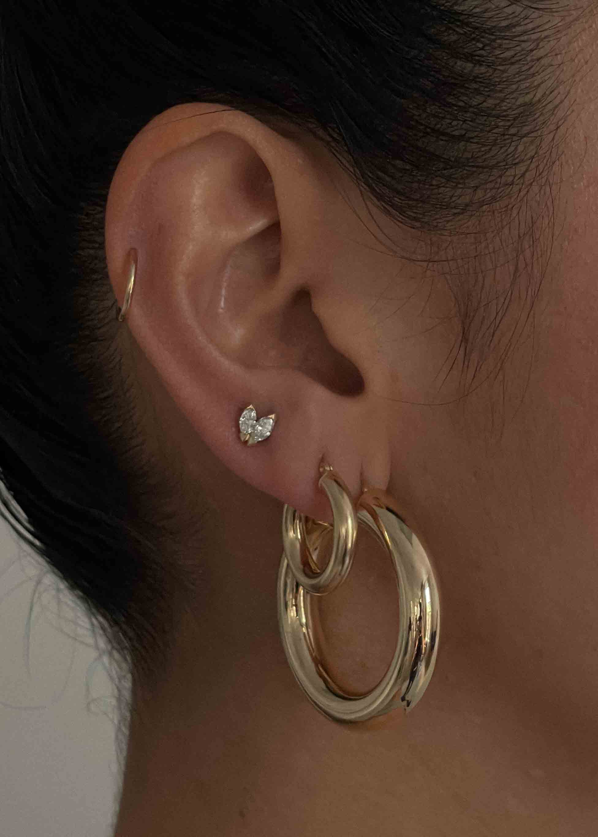 alt="Bold Hoop Earrings - Large"