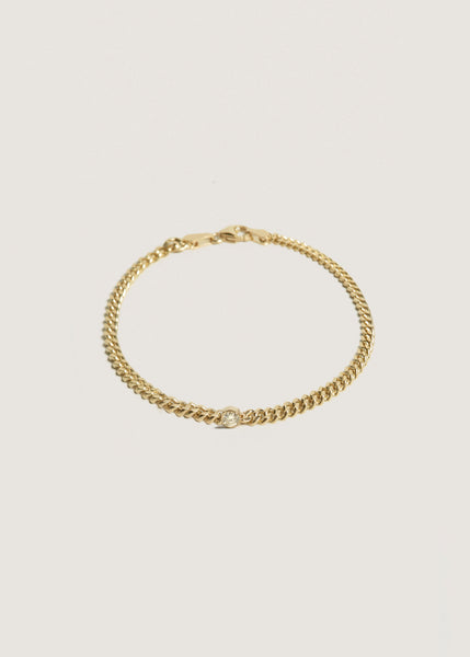 Kinn Capri Curb Chain Bracelet