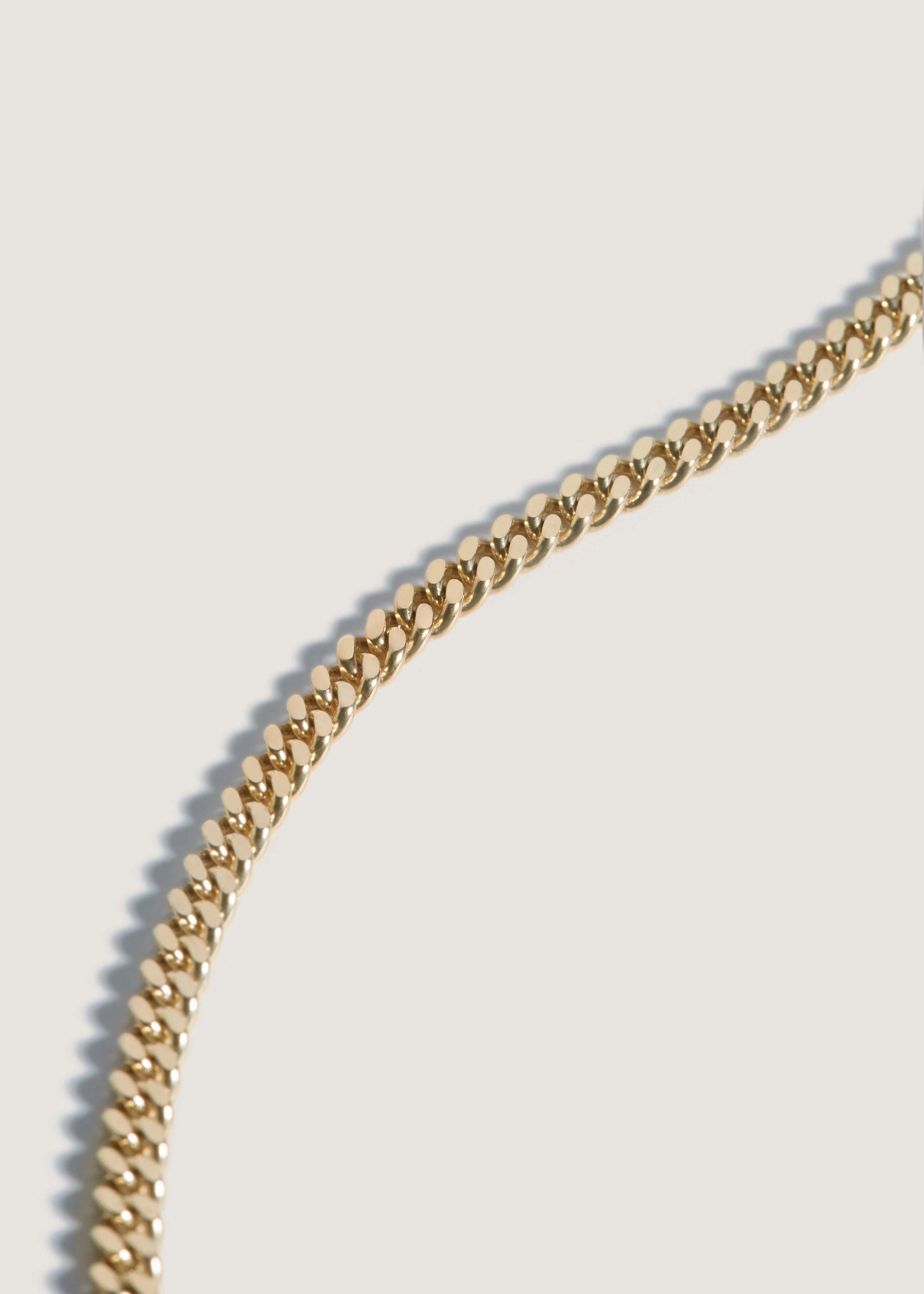 Giant Gold Curb Chain Necklace - Tilly Sveaas Jewellery