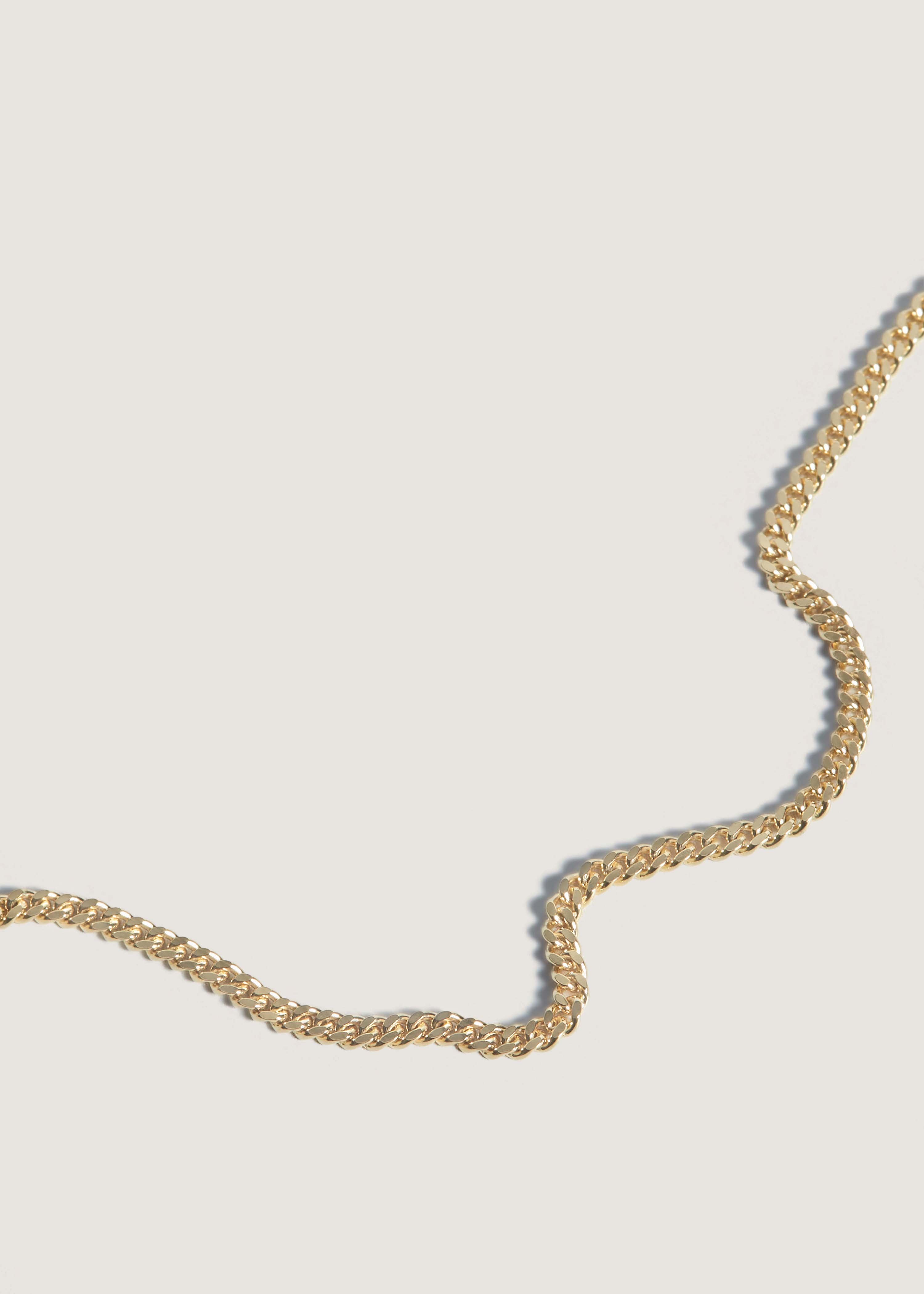 alt="Capri Curb Chain Necklace I"