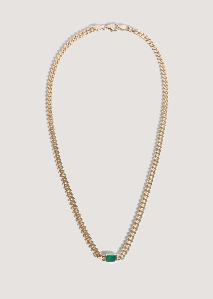 Capri Curb Chain Necklace III - Kinn
