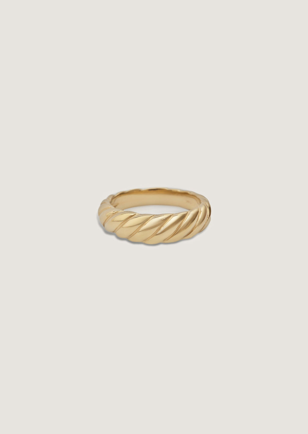 Claudine Twist Ring I 14k Gold - Kinn