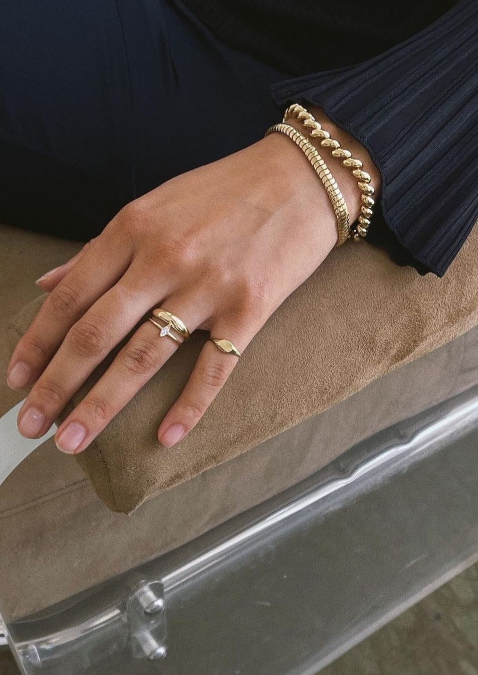 Hampshire House Bracelet 14k Gold - Kinn