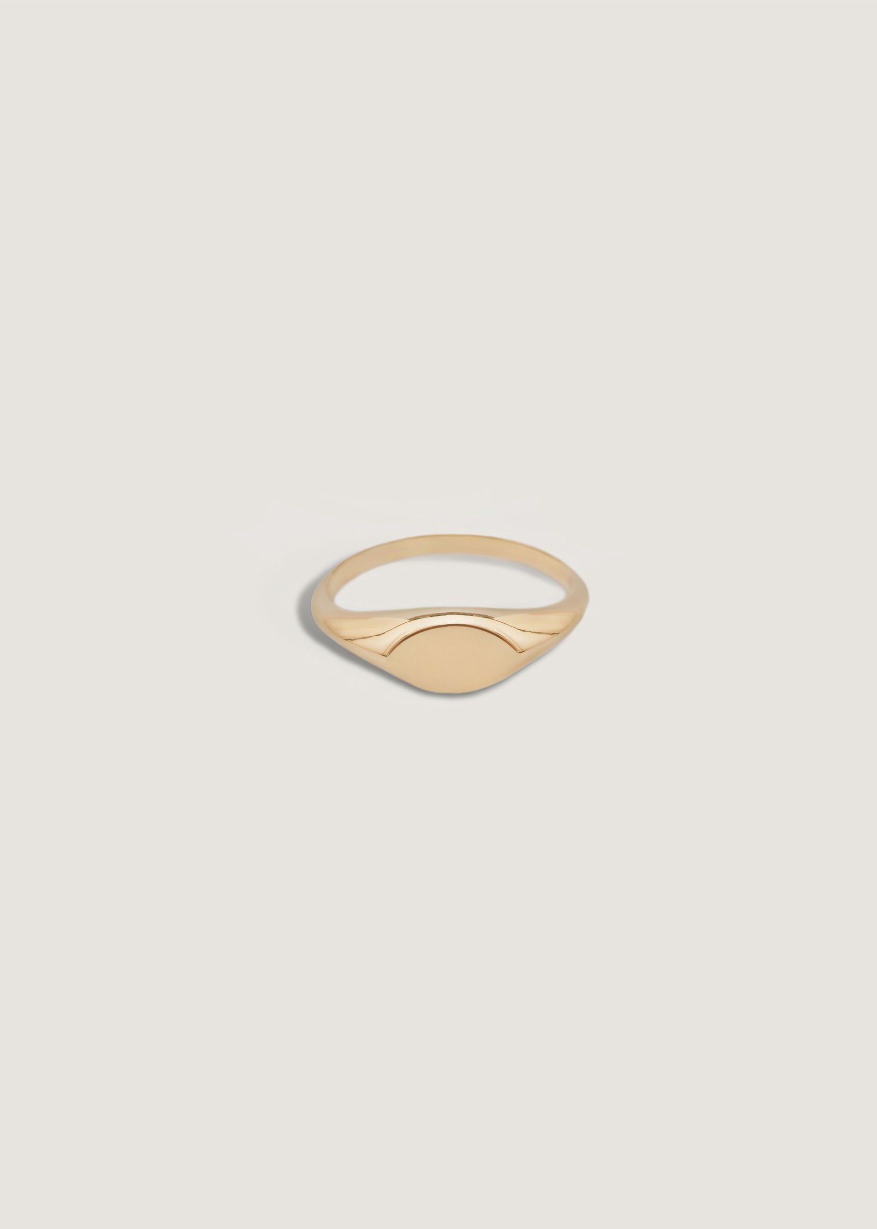 18K VIntage Signet Style Ring with CZ's (BTS 891) | eBay