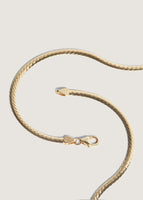 alt="close up of Kennedy Herringbone Chain I"