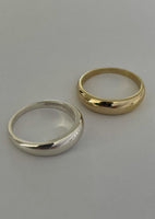 alt="Double Dare To Love Dome Ring (Gold & Silver)"