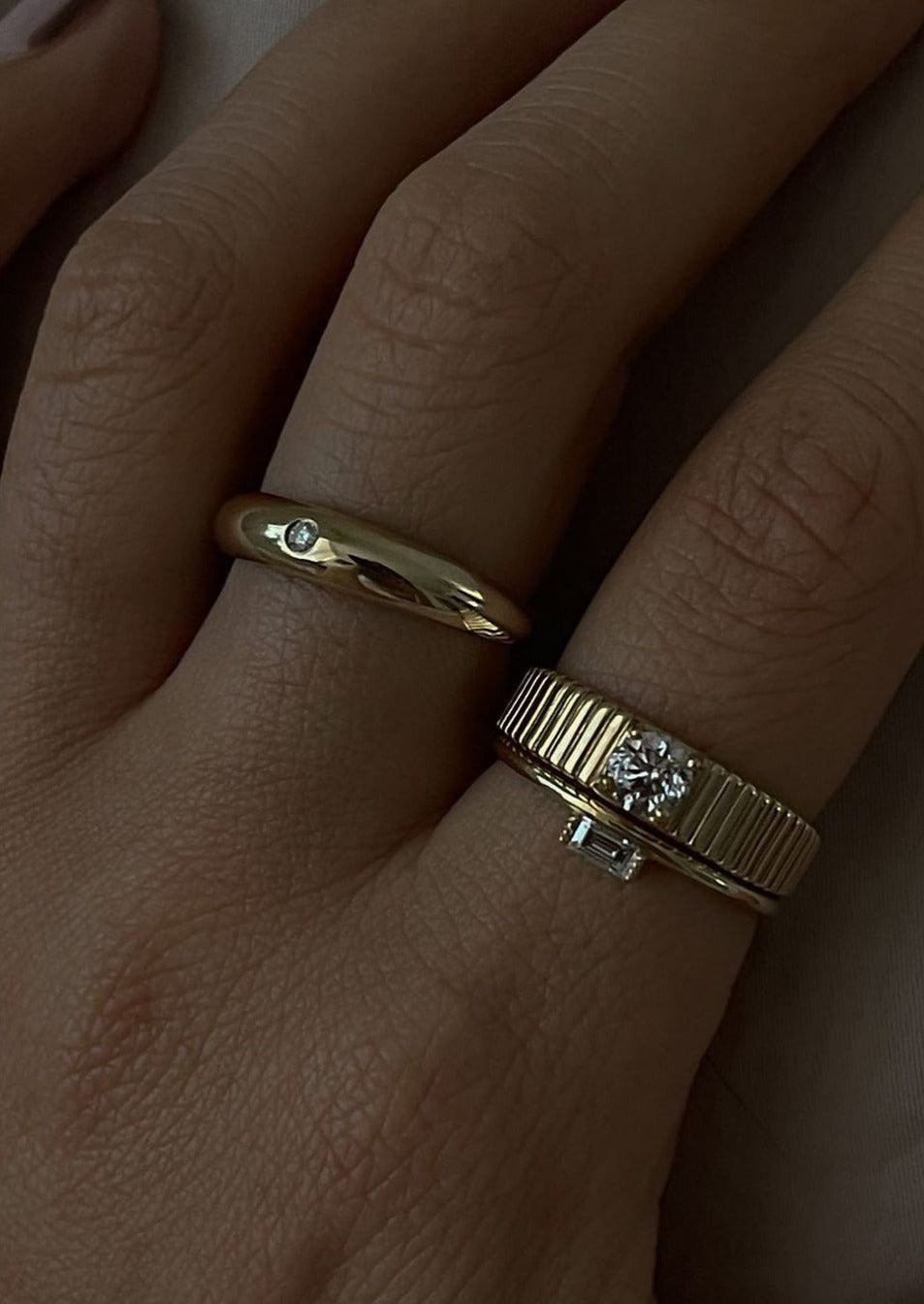 Mothers ring best sale wedding band