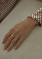 L'Amour Interlocking Ring - Gold & Gold