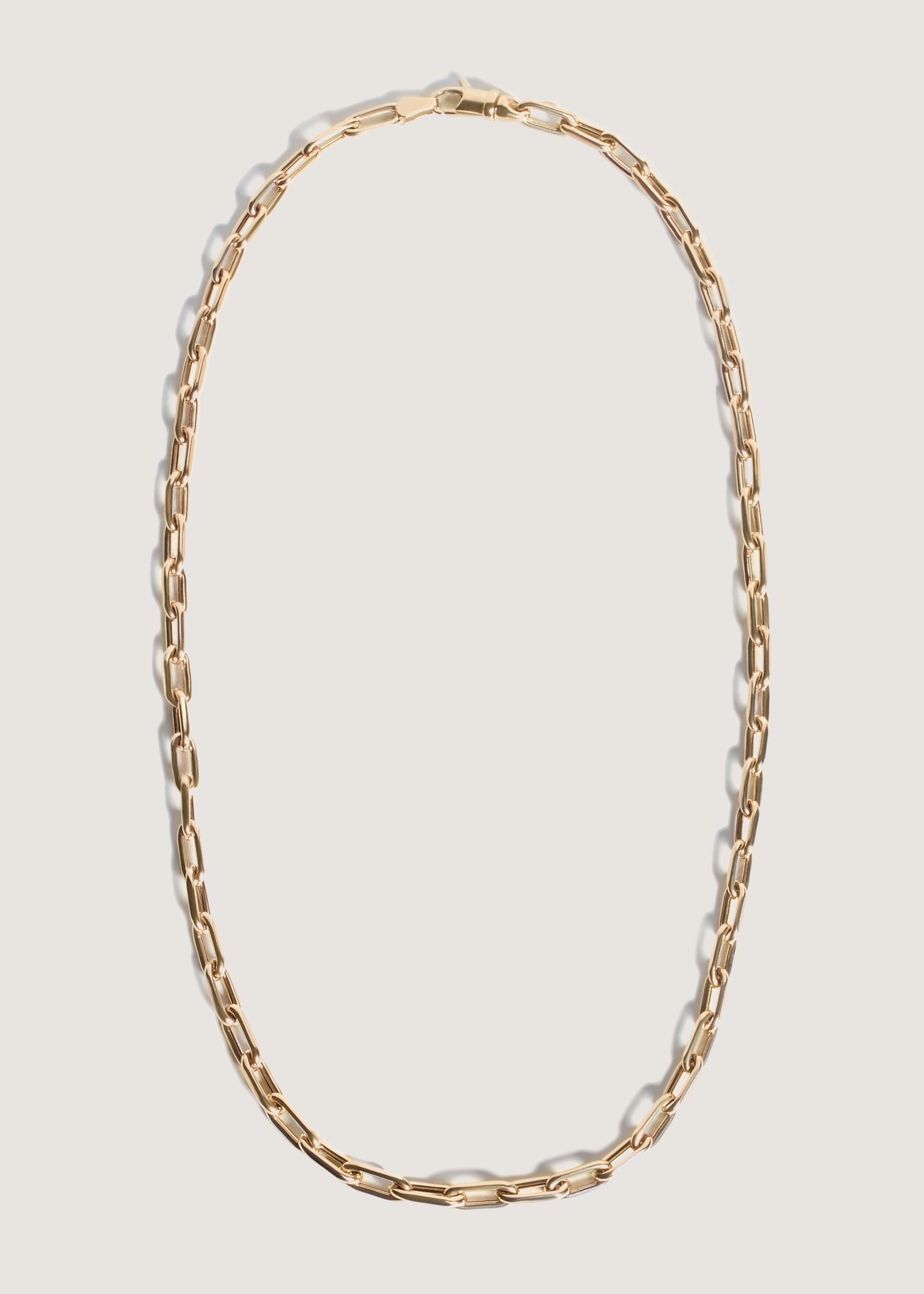 Circle link deals chain necklace