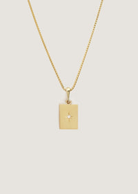 Petite North Star Diamond Necklace