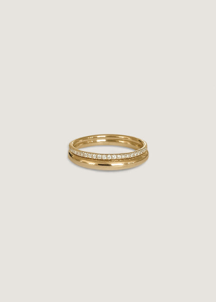 指輪・リング Numbering Pave Stackable Ring #3413 5BNY053 Ring - NUMBERING